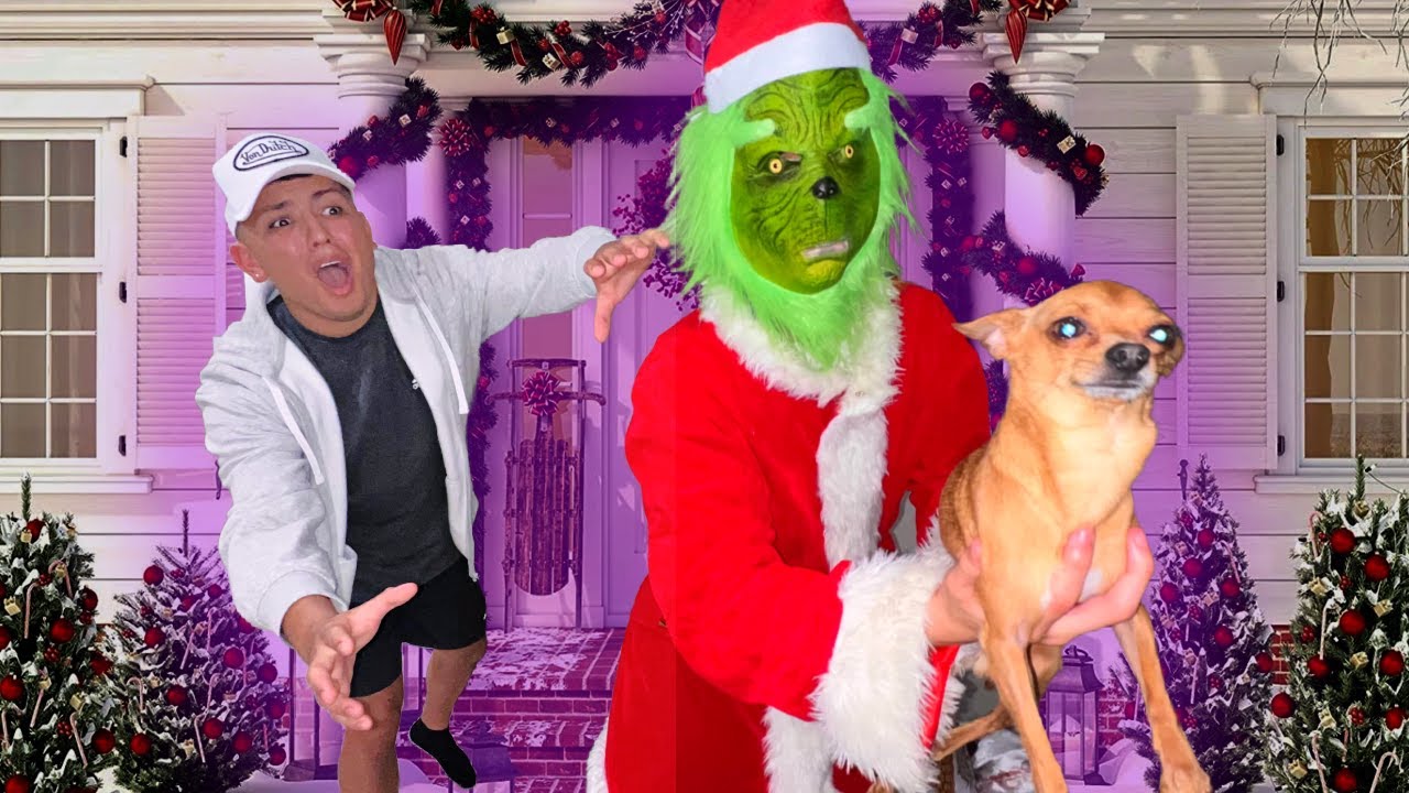 THE GRINCH TOOK MY DOG!!