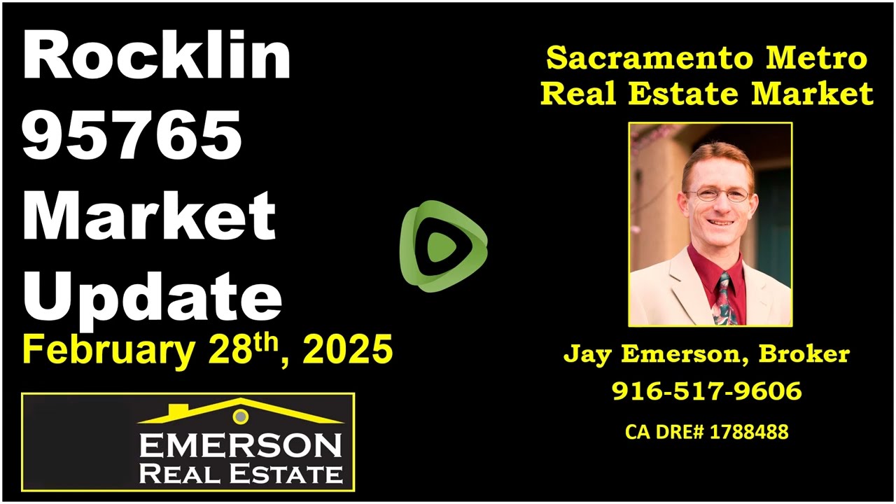 Rocklin 95765 Real Estate Market Update