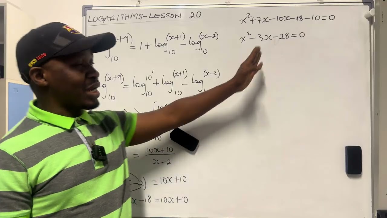 Logarithms : Lesson 20