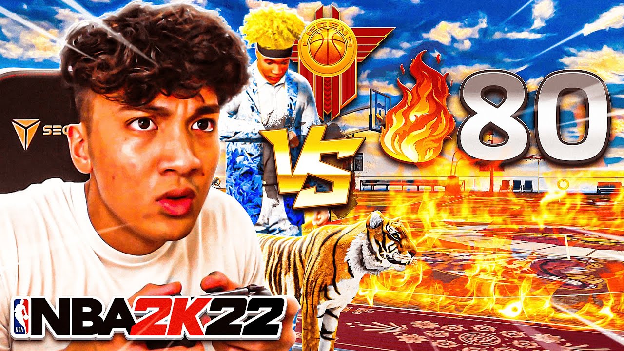 I pulled up on a 80 WIN STREAK with my LEGEND... (NBA 2K22)