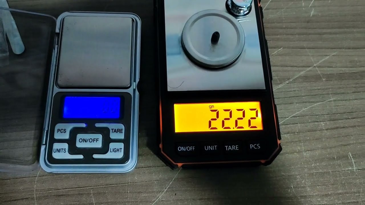 UNBOXING DA MELHOR BALANÇA DE PRECISÃO PARA SLUGS