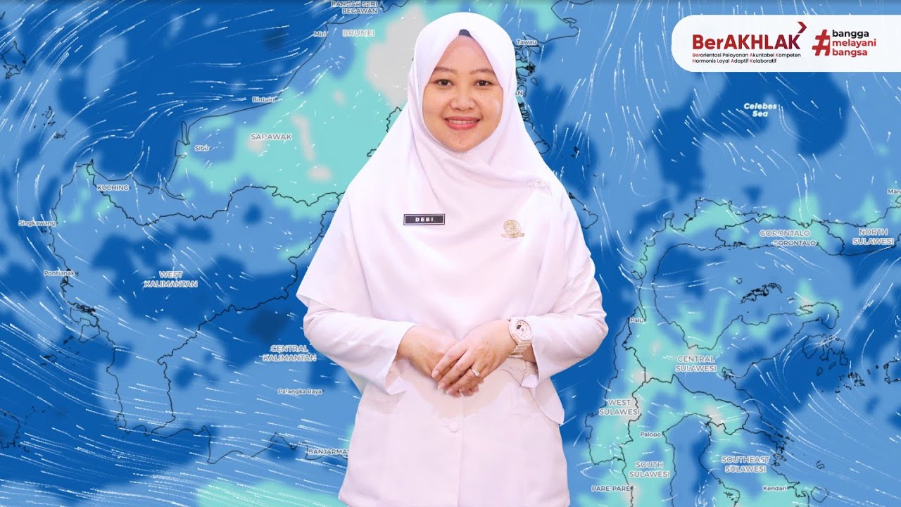 Prakiraan Cuaca Kalimantan Barat Hari Senin, 01 September 2025