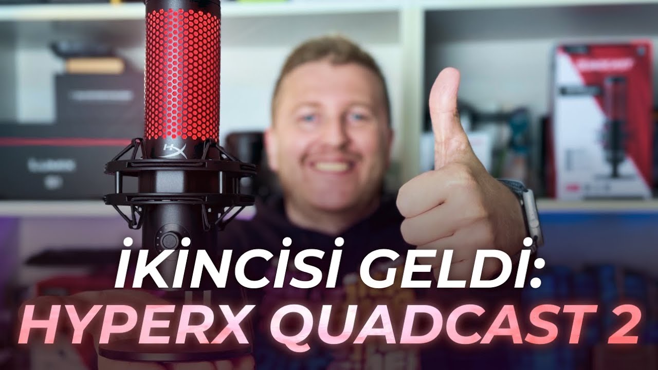 Popüler Mikrofonun İkincisi Geldi: HyperX QuadCast 2 İncelemesi