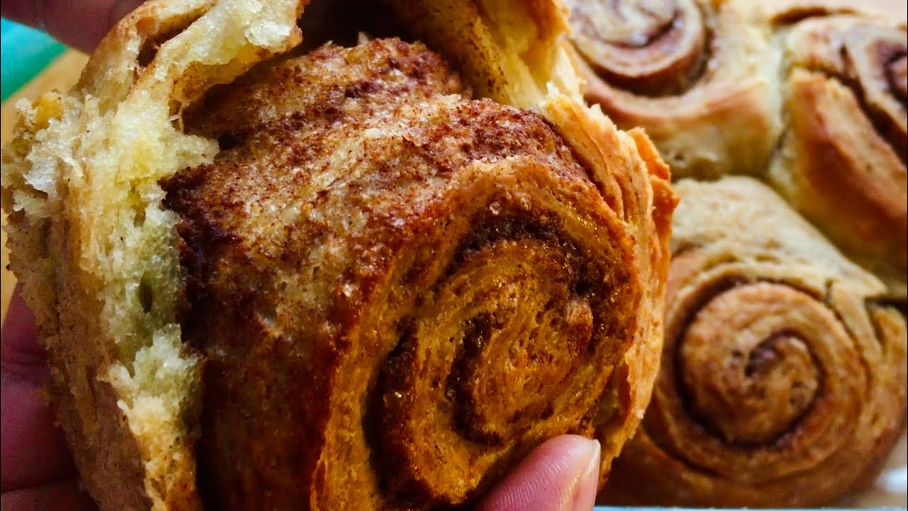 How to make no knead cinnamon rolls | so easy and no mixer