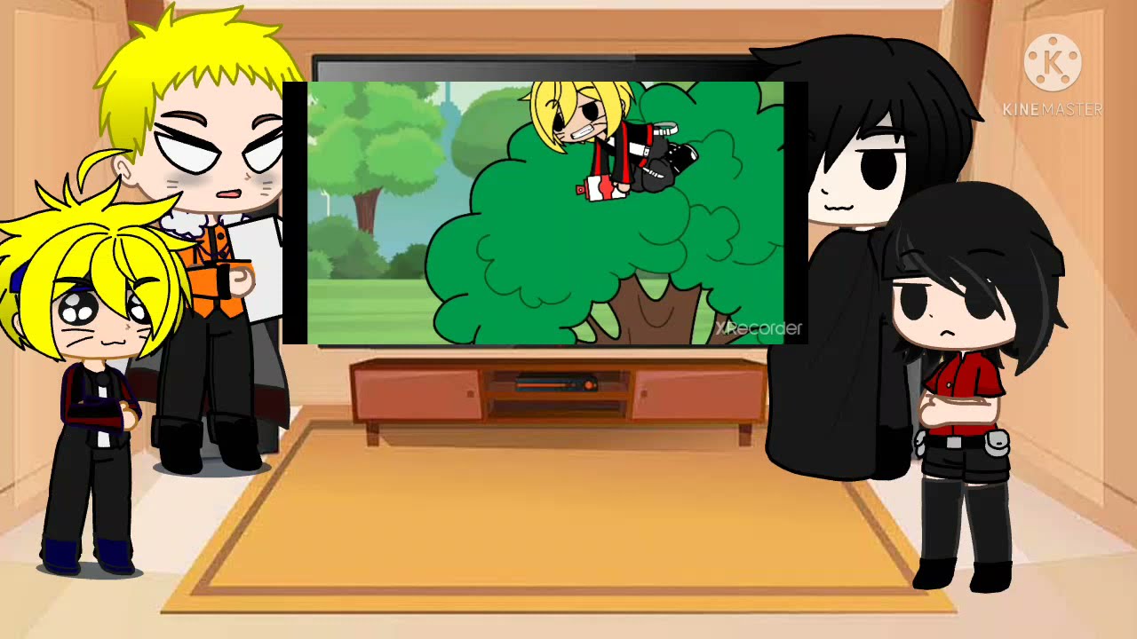 Naruto e Boruto, Sasuke e sarada reagindo...Parte 2