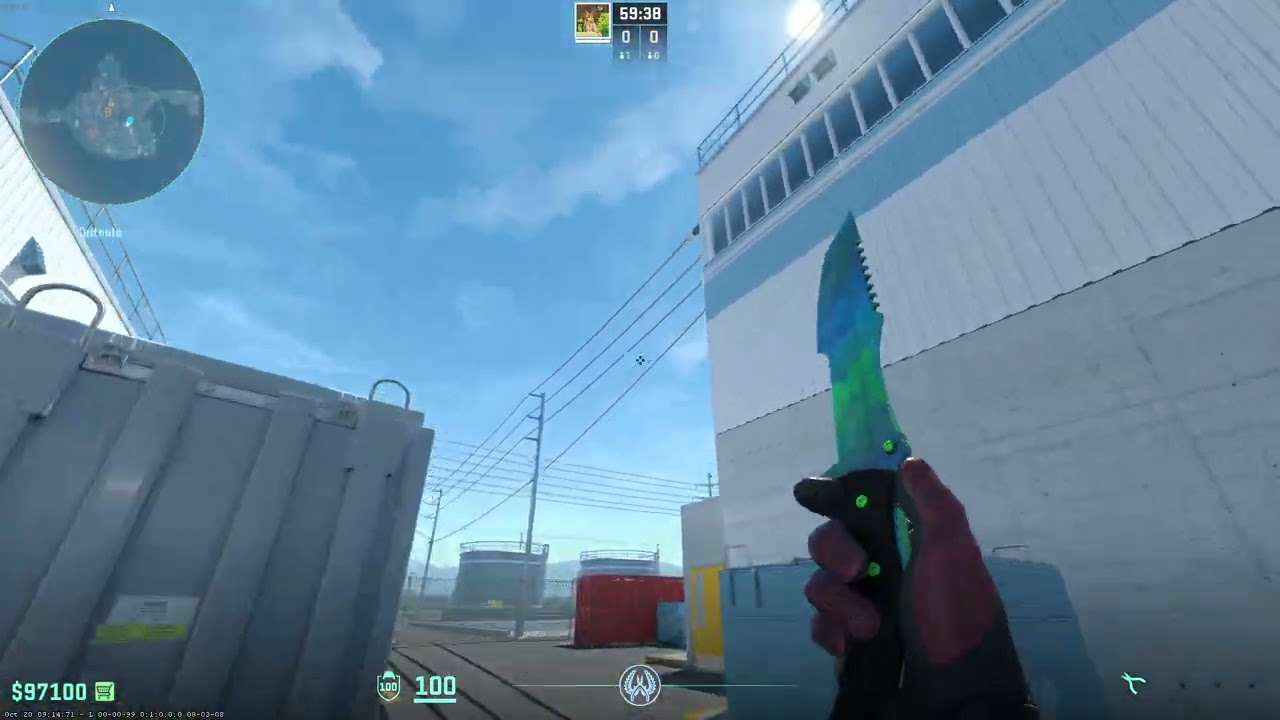 CS2 Huntsman Knife Gamma Doppler Phase 3