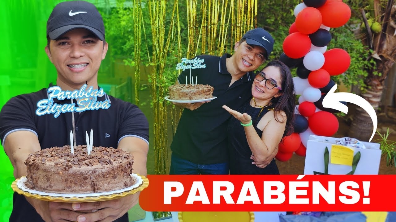 SURPRESA EMOCIONANTE DE ANIVERSÁRIO PARA ELIZEU SILVA TV