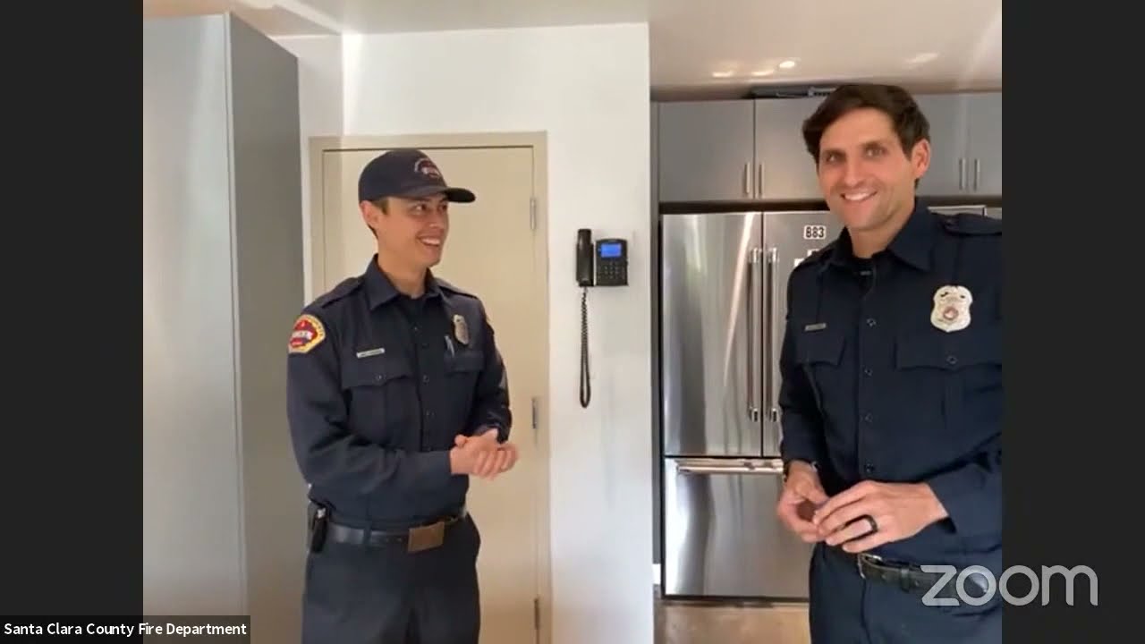 Live: Tour of Los Gatos Fire Station