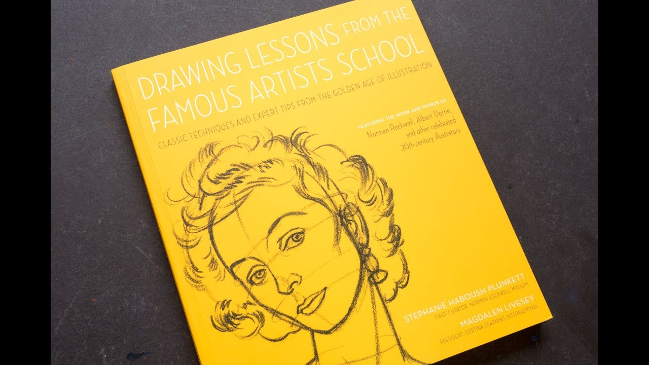 (book flip) Drawing Lessons from Famous Artist School