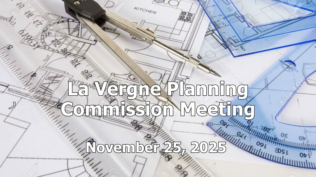 La Vergne Planning Commission Meeting  (audio only) - 11/25/25