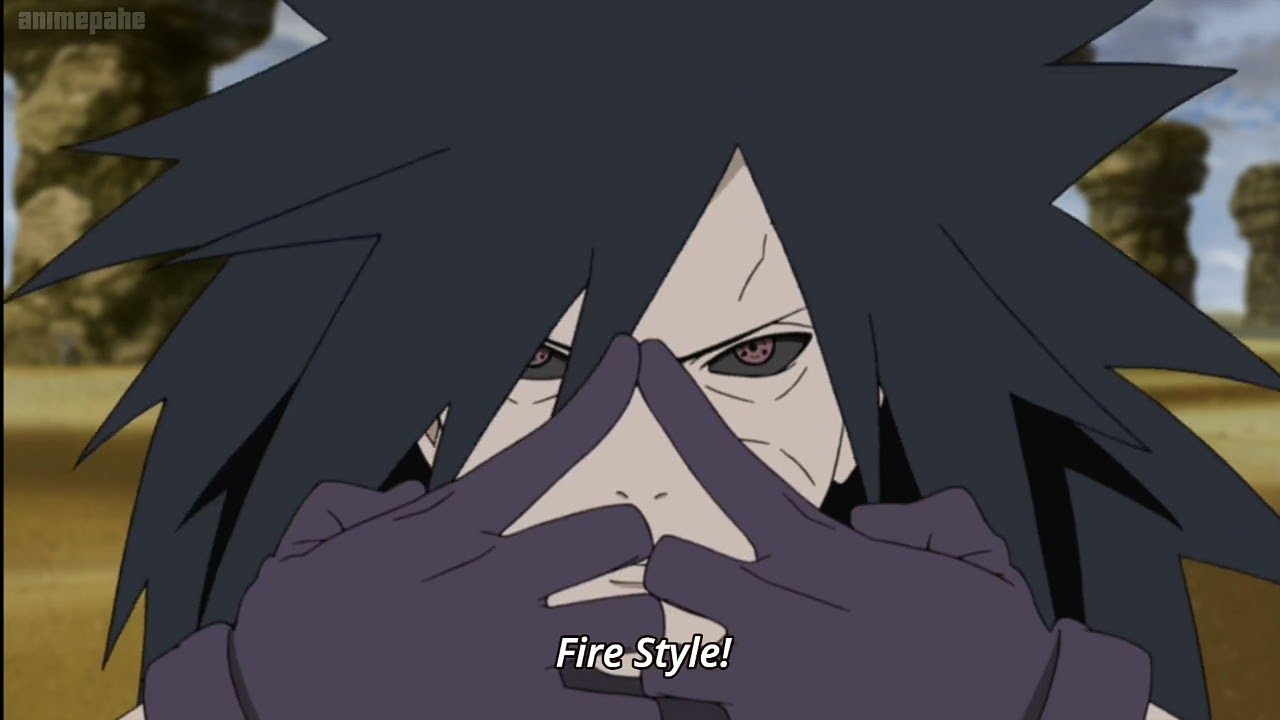 Madara & Jiraiya - Katon! | Naruto -  Fuuton: Gamayu Endan!