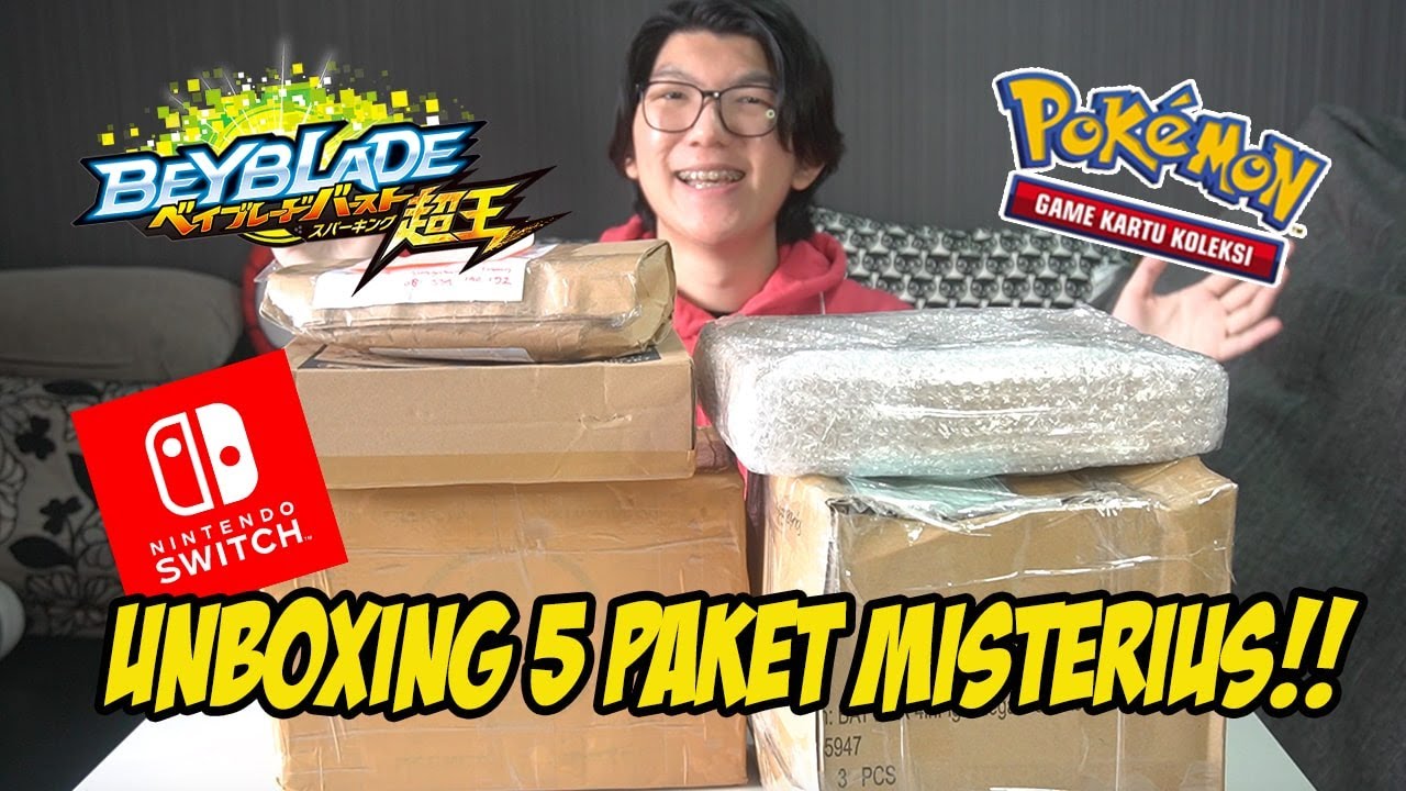 Unboxing 5 Paket Misterius! Mail Day banyak Paket Datang