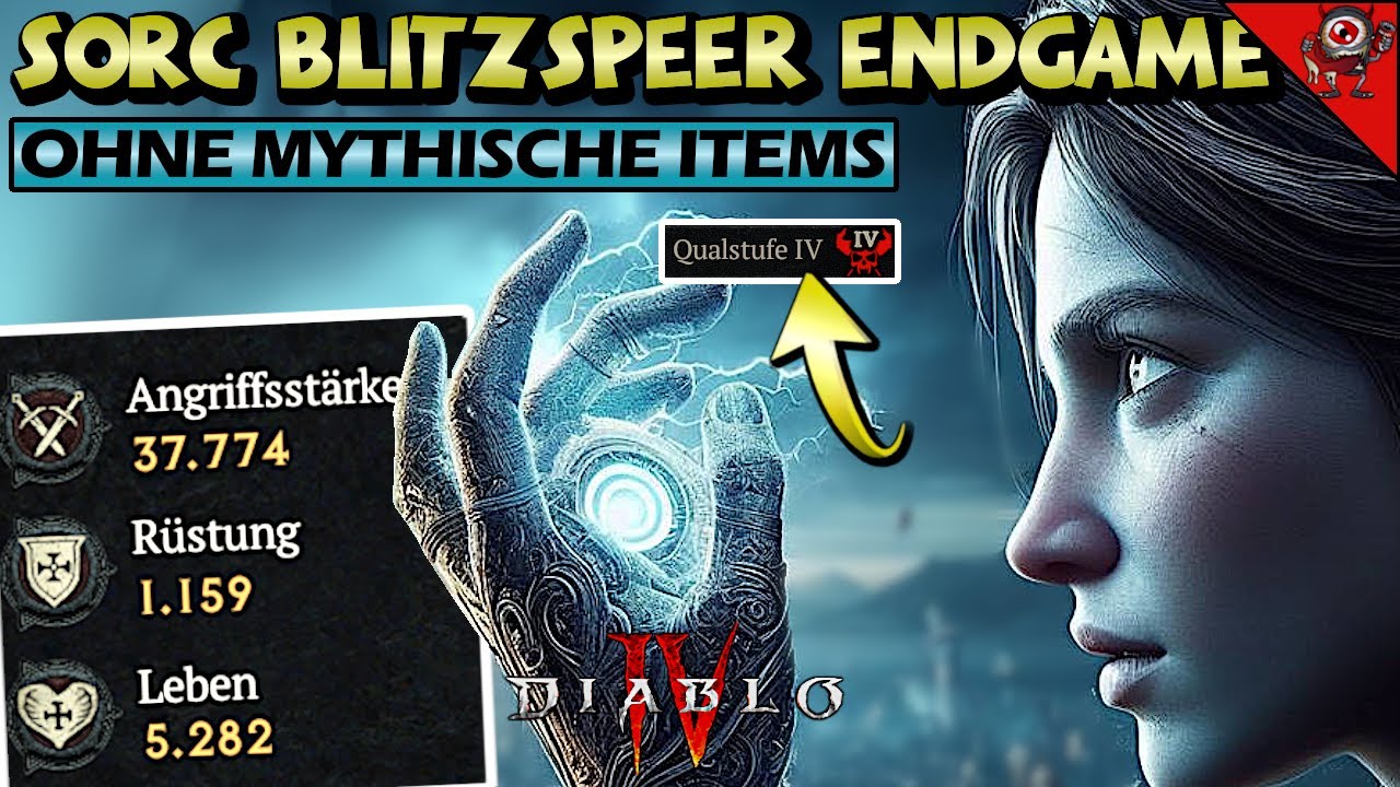 Der STÄRKSTE Zauberer in Season 8 ohne mythische Gegenstände - Kompletter Build Guide - Diablo 4