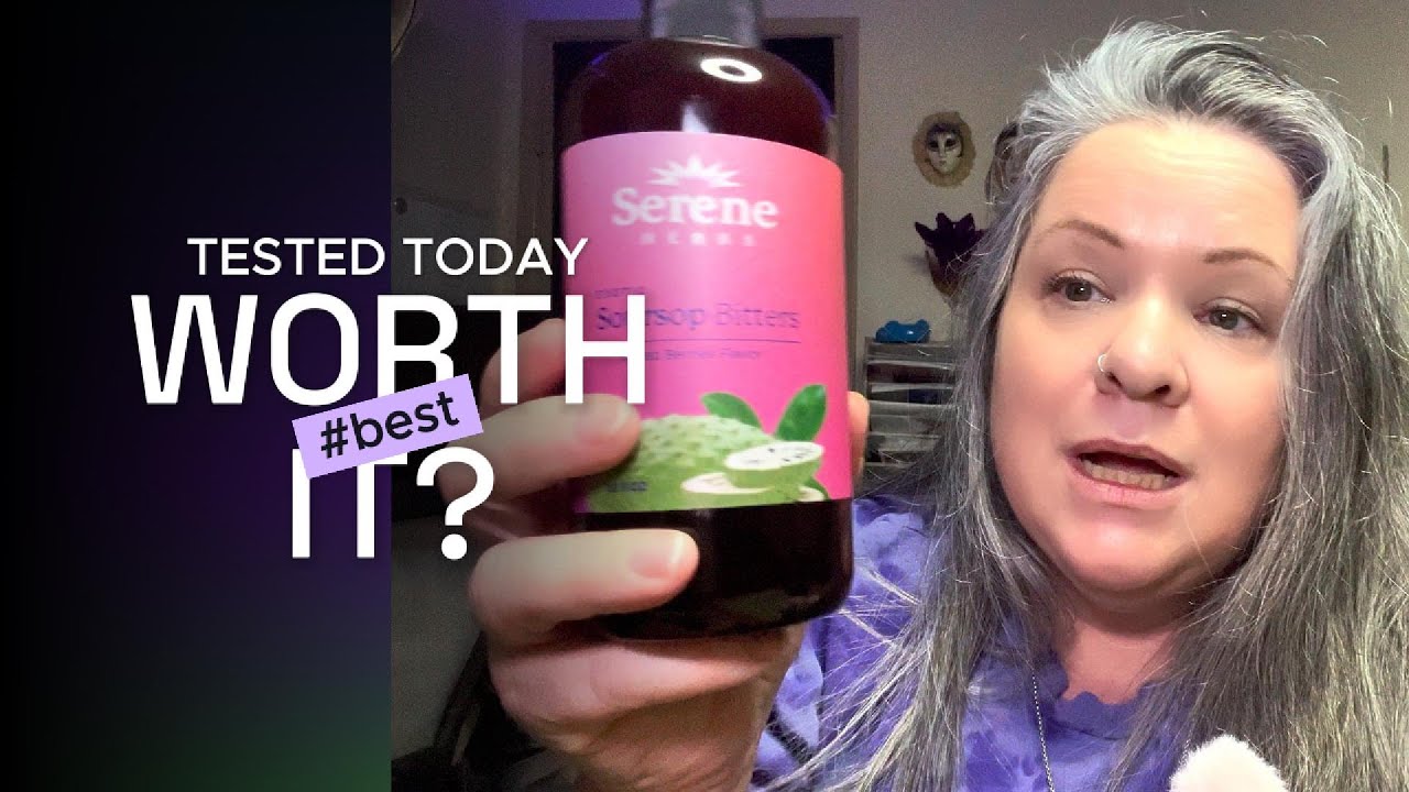 Review of Serene Herbs Soursop Bitters Liquid Mixed Berry with Soursop Leaves for Gut Cleanse