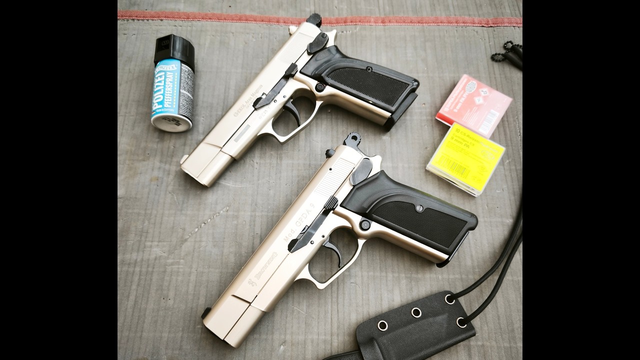 Umarex Browning GPDA vs Ekol Aras Magnum gázpisztolyok