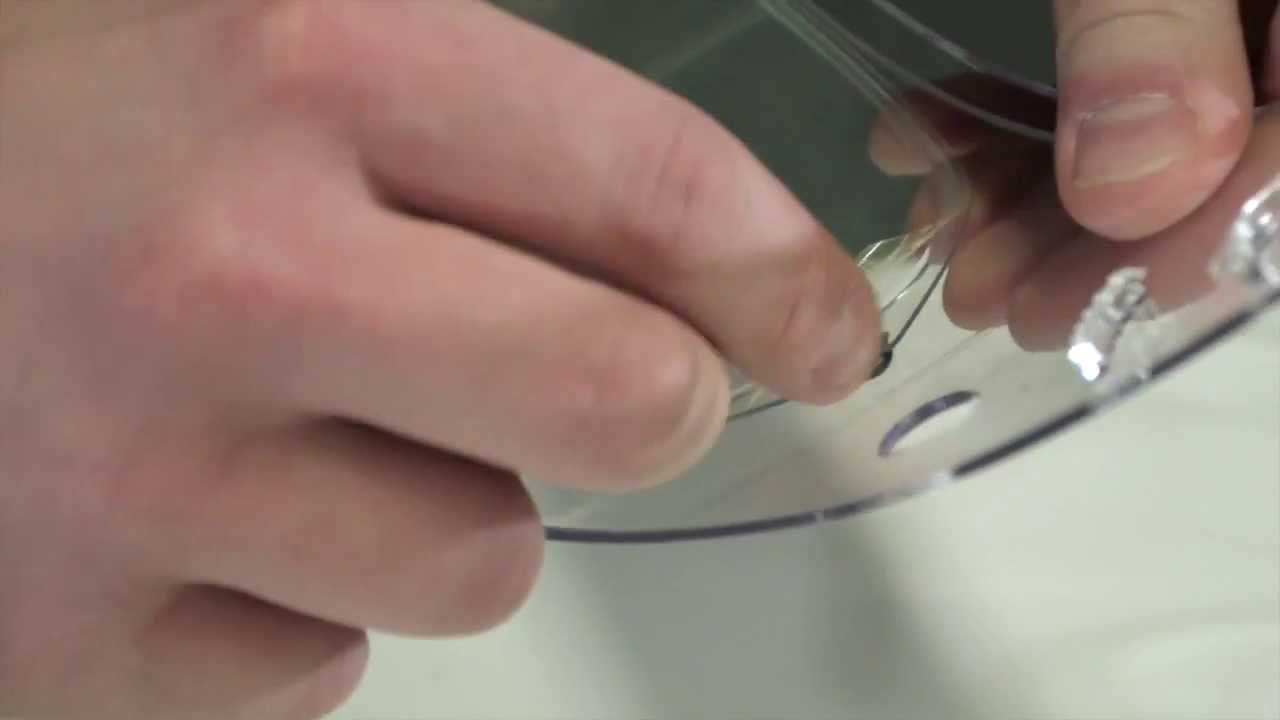 Montaż i regulacja wkładki PINLOCK w kaskach SHOEI