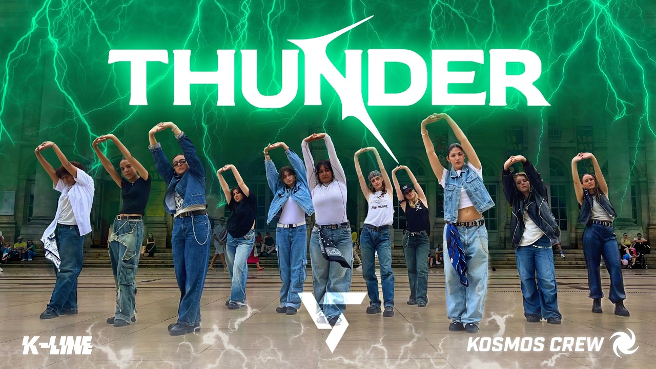 [KPOP IN PUBLIC] SEVENTEEN (세븐틴) - 'THUNDER' Dance cover by K-LINE & KOSMOS from France