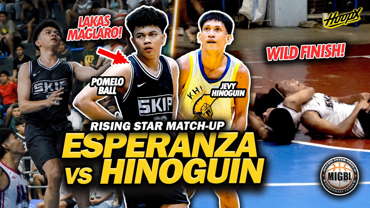 MATURED NA LARUAN NI POMELO BALL! BATANG GILAS MARK ESPERANZA VS JUNIOR MPBL MVP JEVY HINOGUIN