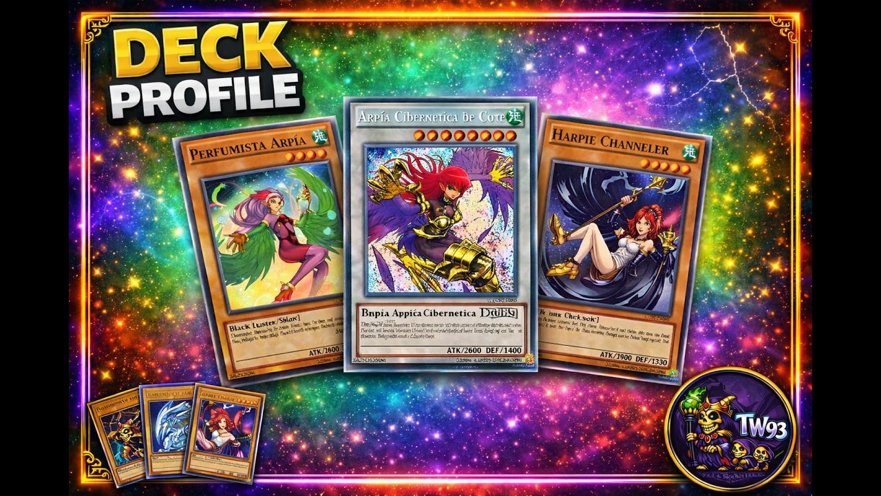 🕊️🕊️Yugioh DECK ARPIA 2021🕊️🕊️completo CARTAS + COMBOS + REPLAYS - Harpie Deck