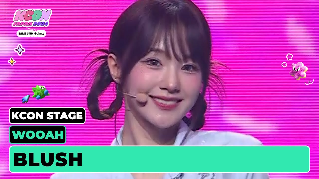 WOOAH (우아) - BLUSH | KCON STAGE | KCON JAPAN 2024