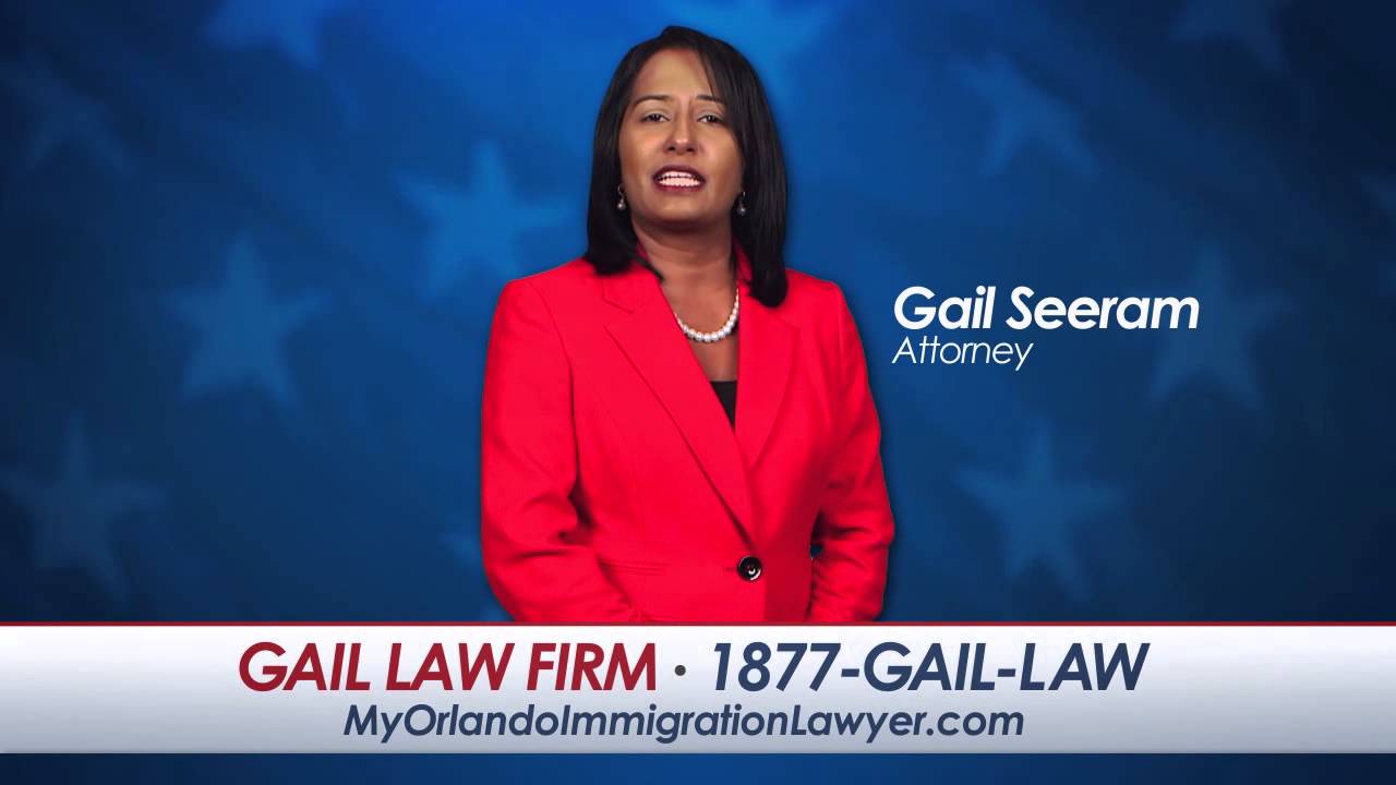 Immigration Lawyer Orlando - Immigration Attorney Gail Seeram #GailLaw