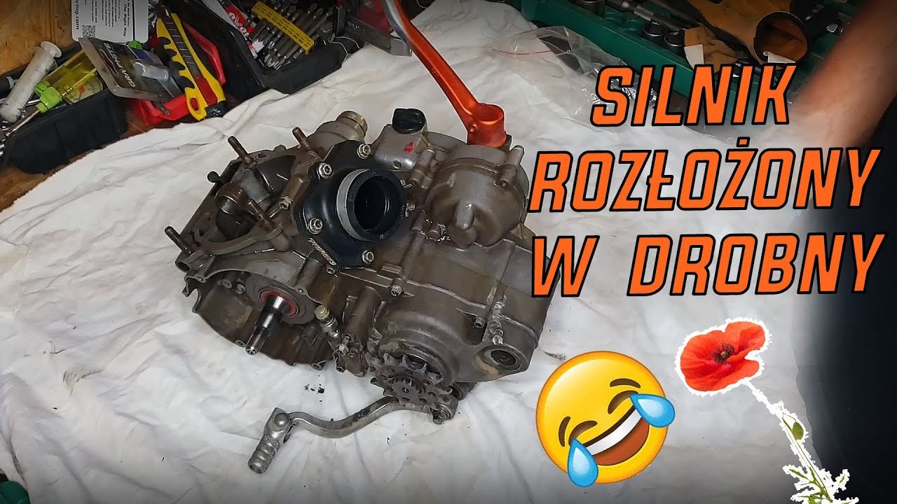 KTM EXC 125 ODBUDOWA| Rozbiórka silnika z KTM'a 🔥🔥🔥