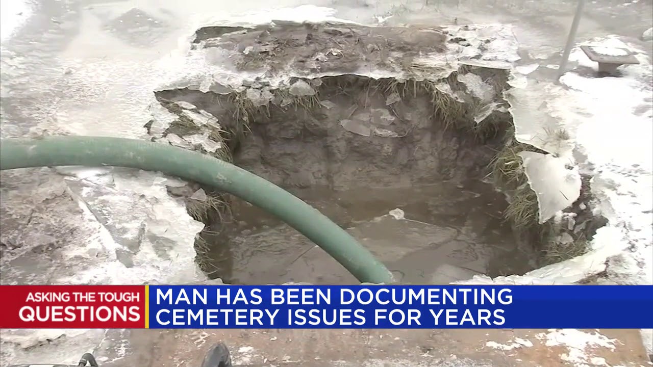 Man has been documenting cemetery issues for years