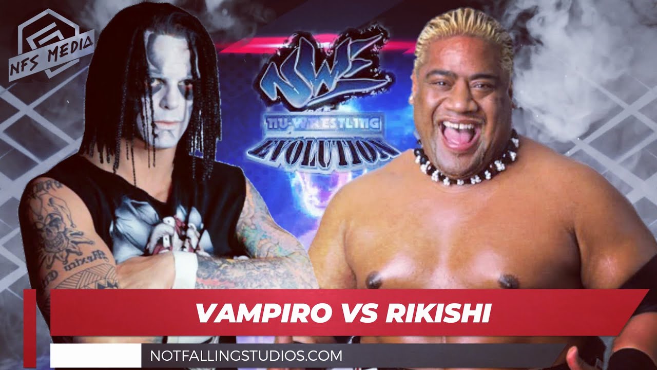 Vampiro VS Rikishi #nwe #nfsmedia #wrestling