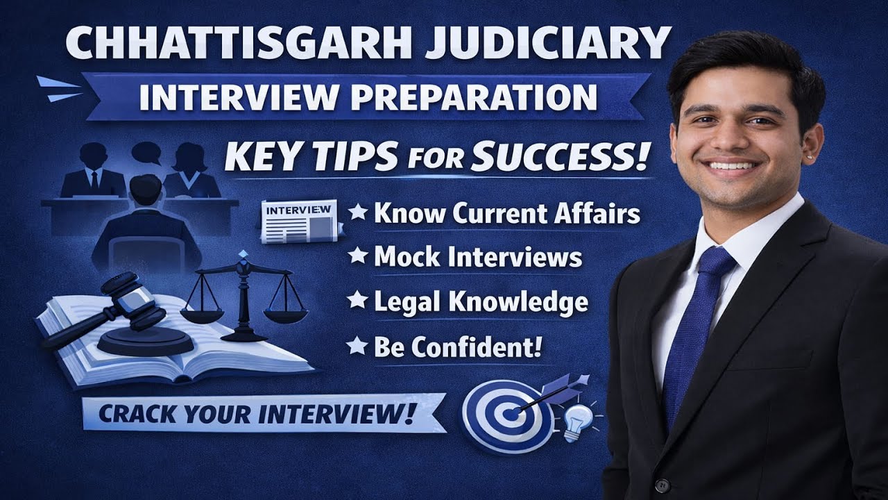 How to Crack Chhattisgarh Judiciary Interview | Must-Know Tips 🔥
