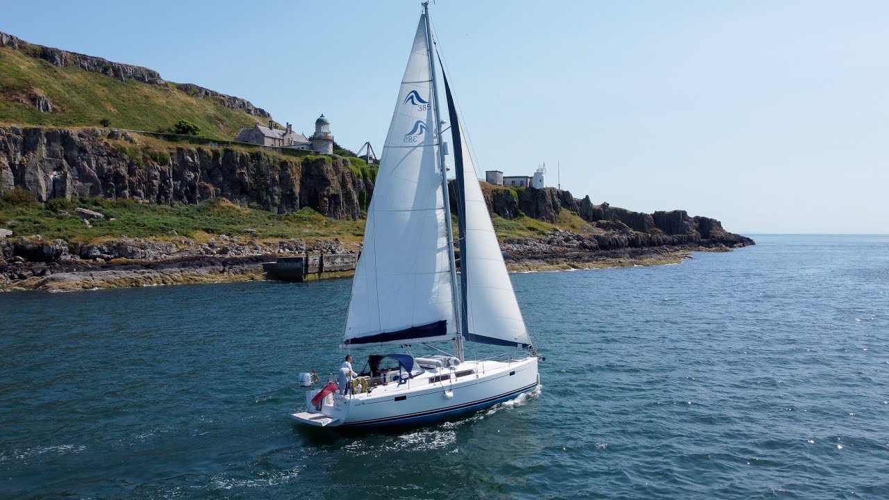 [Ep 9] Flotilla on the Clyde, sailing around Cumbrae, west coast of Scotland and ditching the drone!