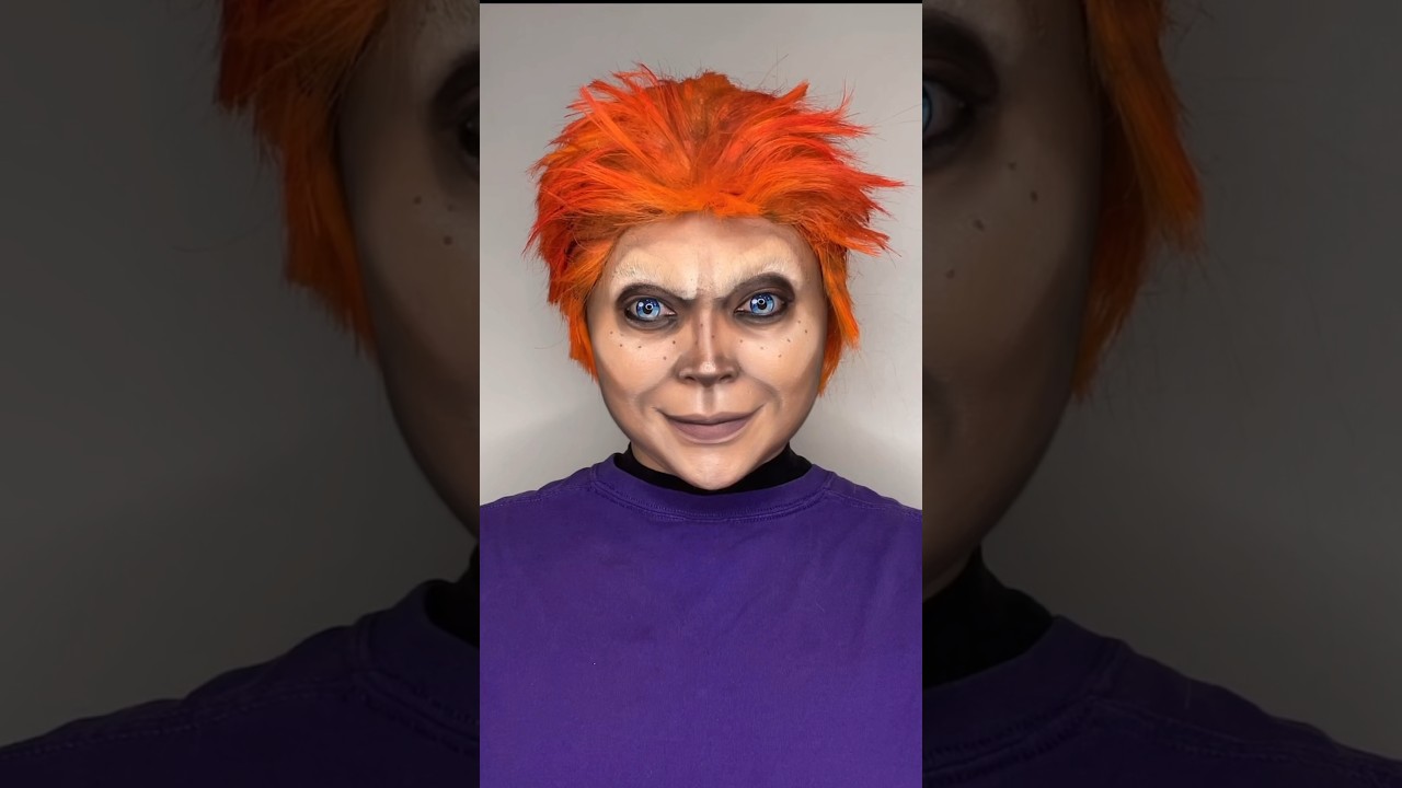 Глен / Гленда из #SeedofChucky 🎃 #ChuckyMakeup #TiffanyValentine #HalloweenMakeup #CrazyMakeup