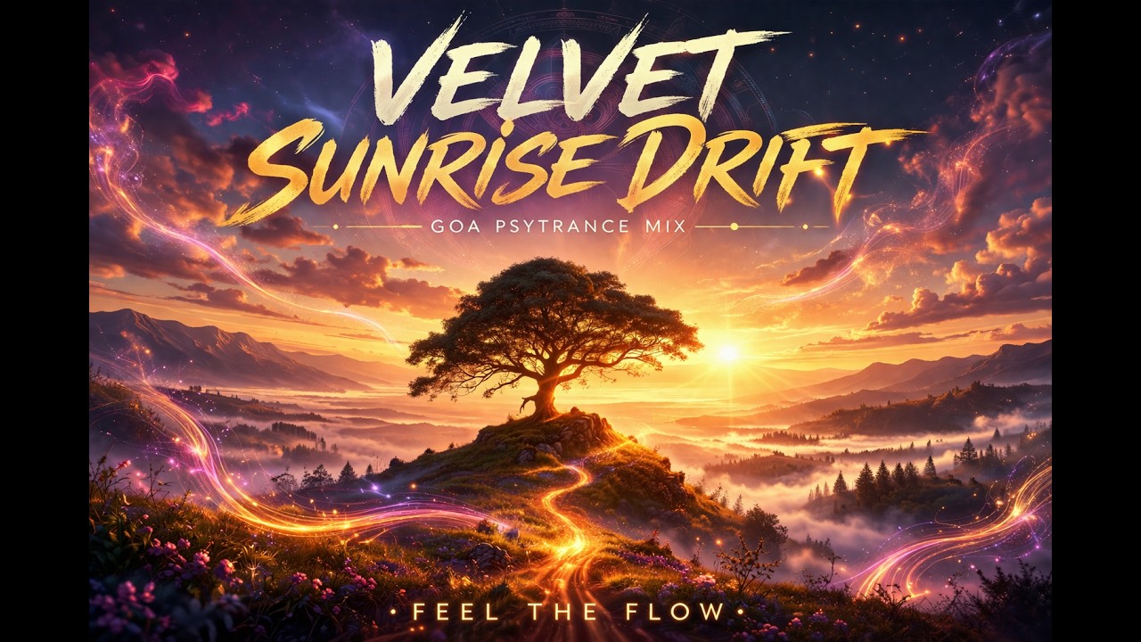 Velvet Sunrise Drift | Goa Psytrance, Emotional Trance, Hypnotic Flow, Sunrise Psy &middot; Progressive Goa