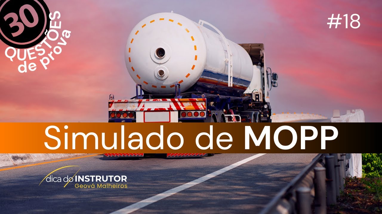 SIMULADO DE MOPP com resposta e gabarito #18