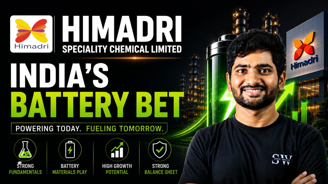 The Hidden Battery Stock Nobody Is Talking About | Himadri Speciality Chemicals ltd | Latest News
