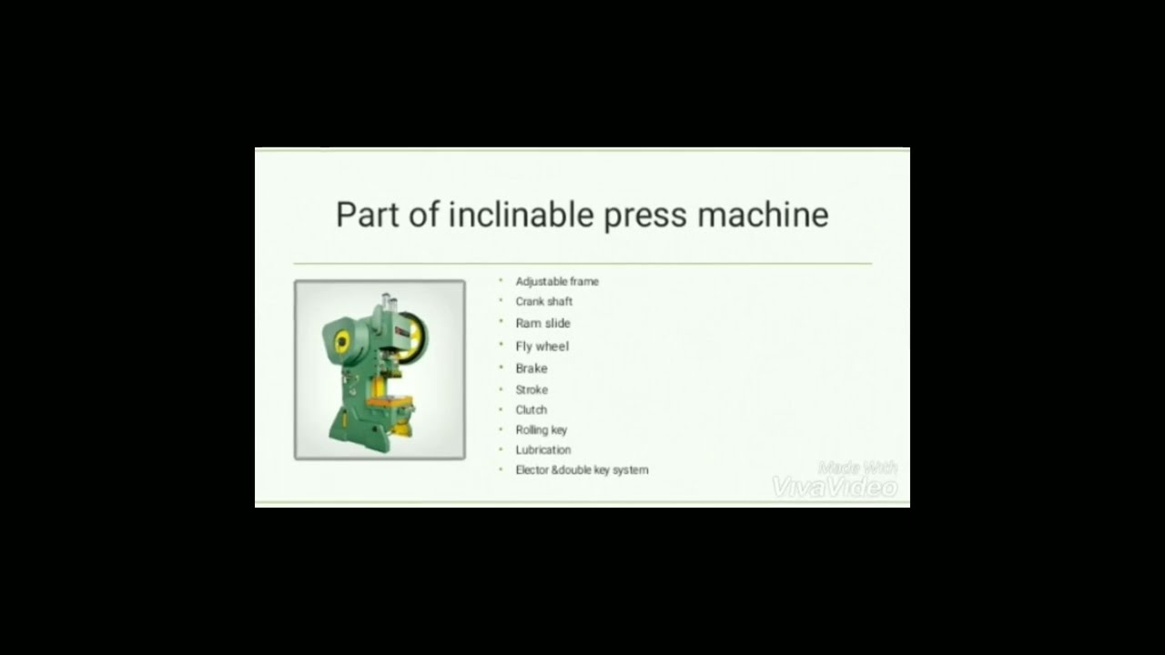 EPP201 Inclinable Press
