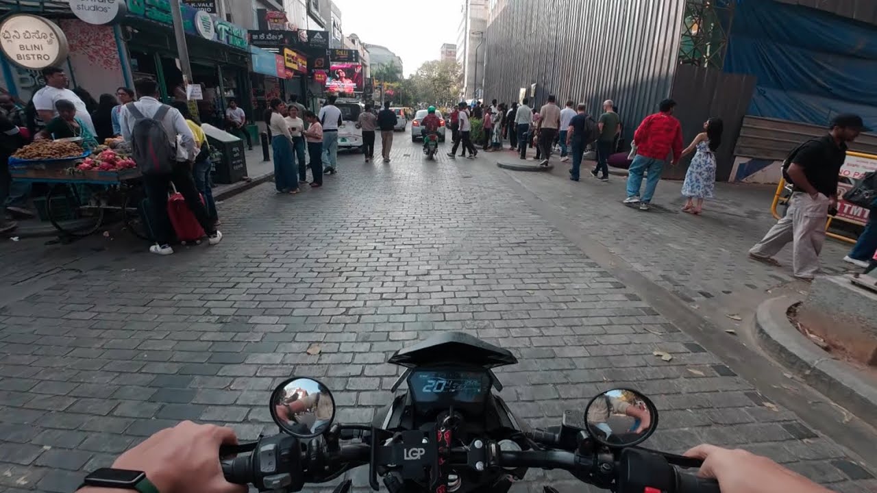 Cravings | Church Street, Bangalore | Xtreme 125R | DJI Osmo Action 4