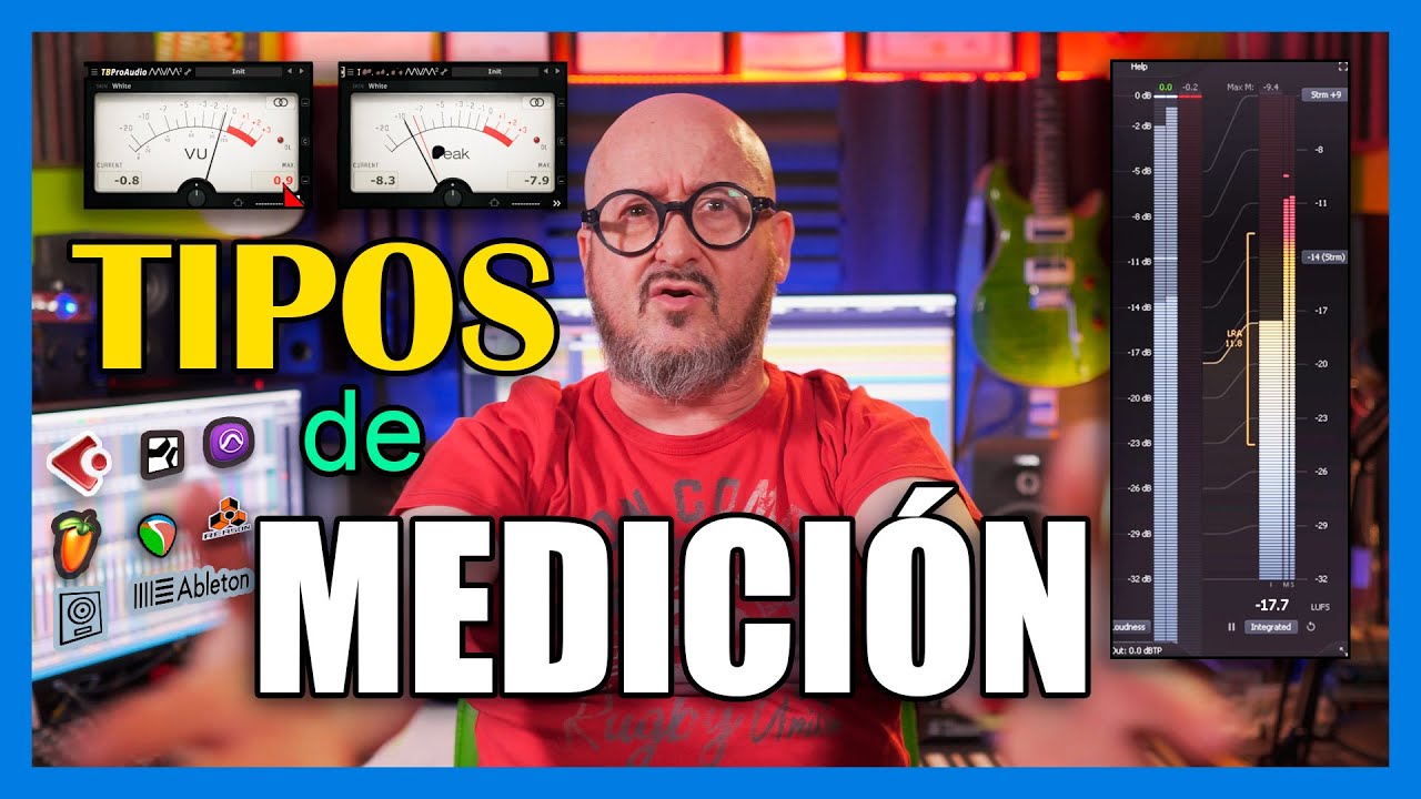 Conoce BIEN Todos los Tipos de MEDICIÓN de Grabación en MEZCLA y en MASTERING