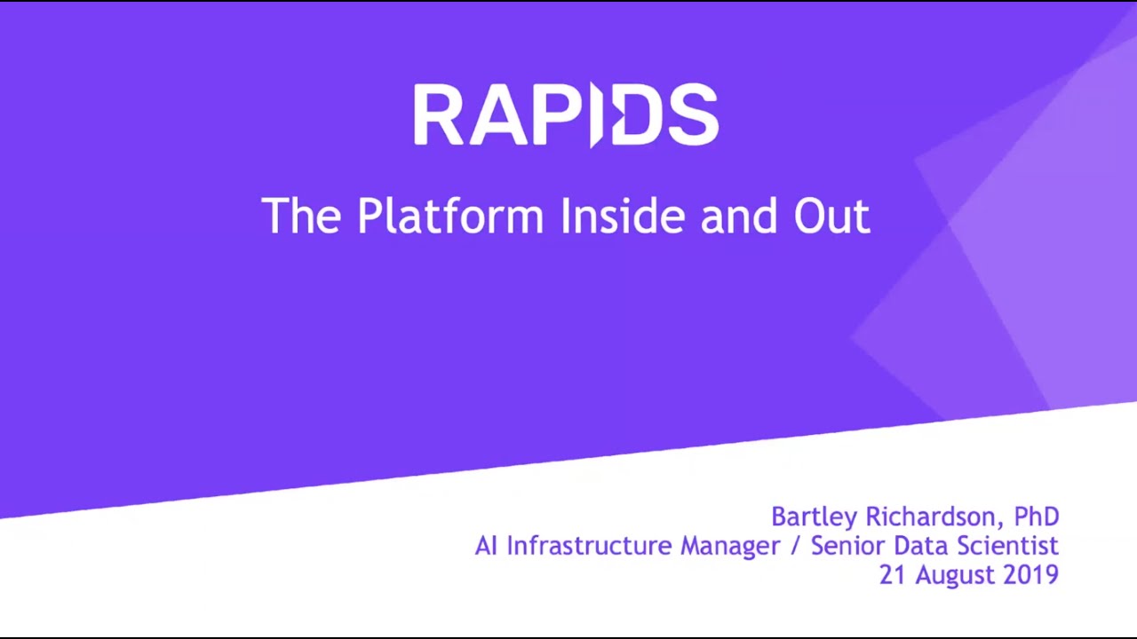 Data Science in 30 Minutes (RAPIDS)