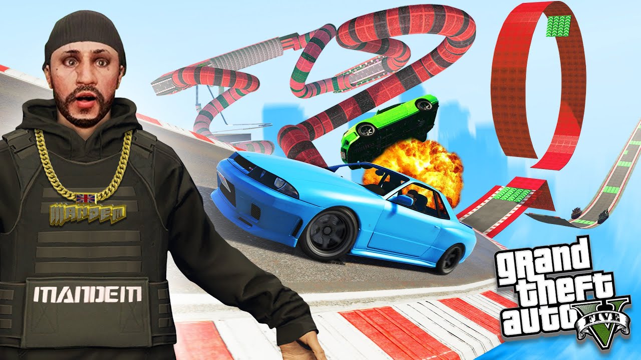 THE HARDEST STUNT RACE IN GTA 5