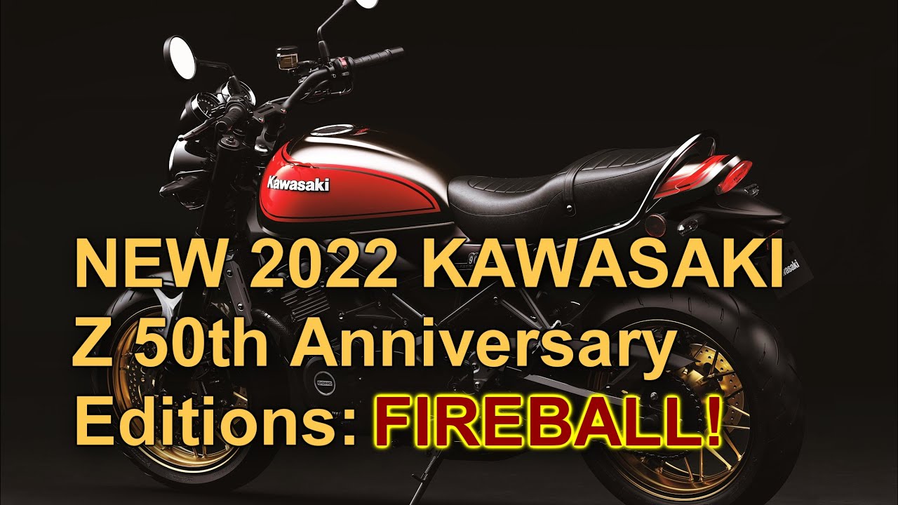 Новые мотоциклы KAWASAKI Z50th Anniversary 2022 года: Z900RS, Z650RS, Z900 и Z650! | Kawasaki Z90...