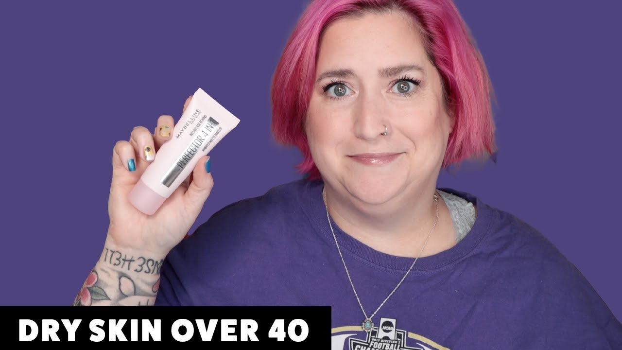 MAYBELLINE INSTANT AGE REWIND PERFECTOR 4-IN-1 WHIPPED MATTE | Dry Skin Review & Wear Test