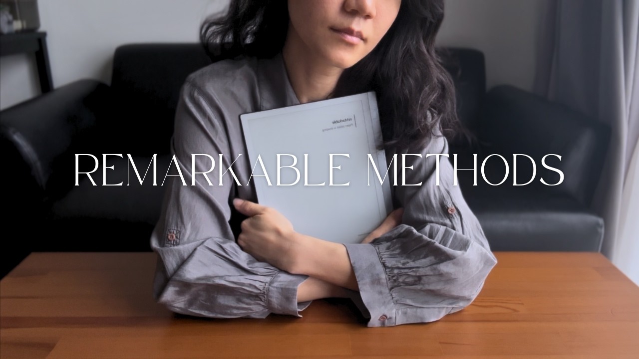 How I Use reMarkable as My Ultimate Digital Planner