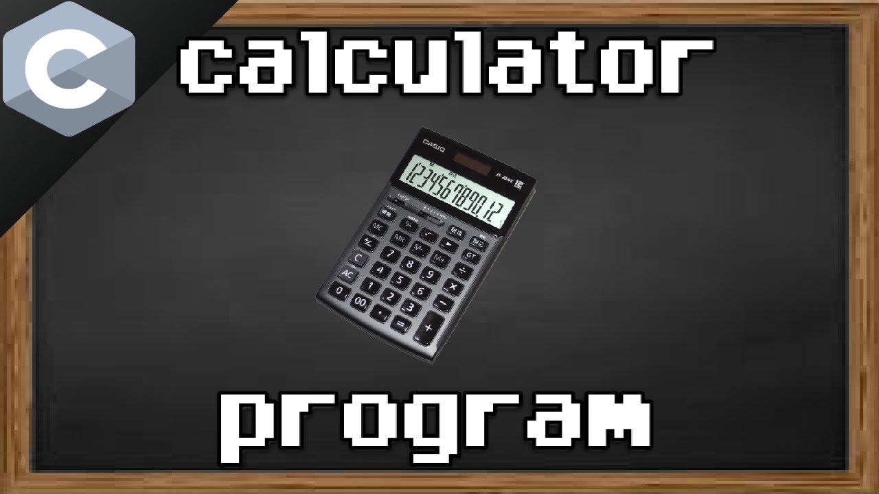 C calculator program 🖩