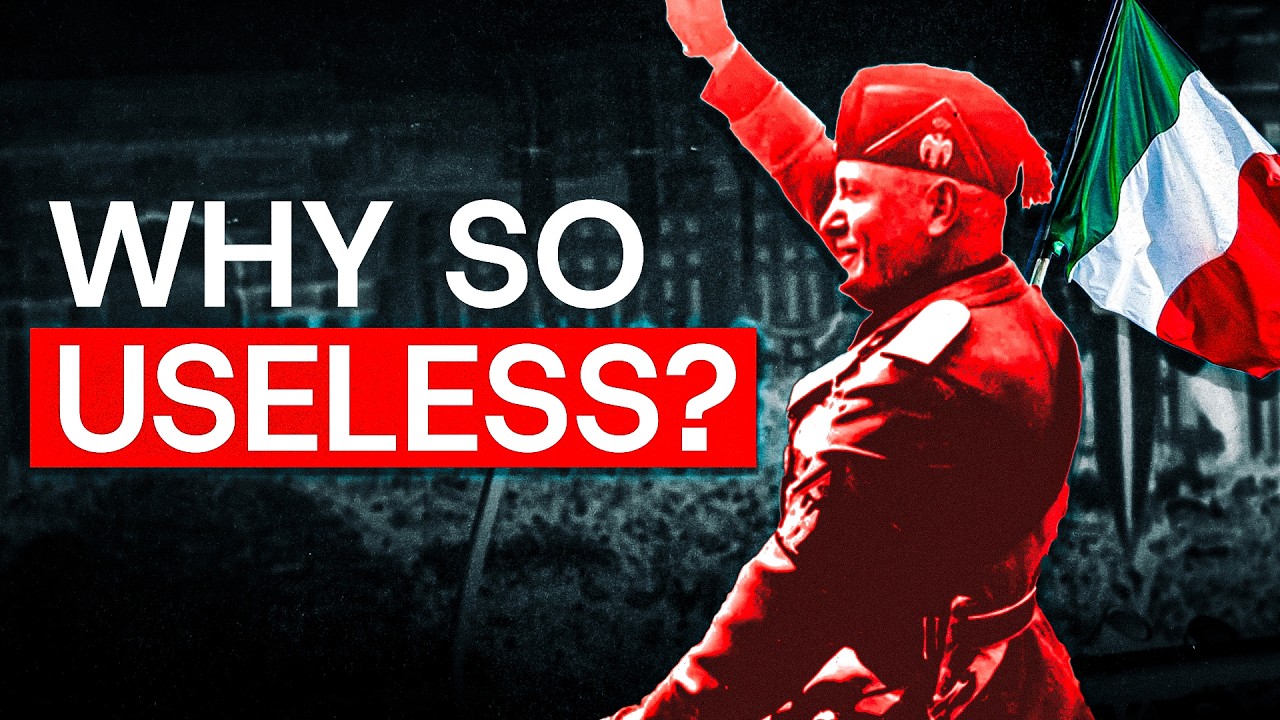 Why was Italy so USELESS in World War 2
