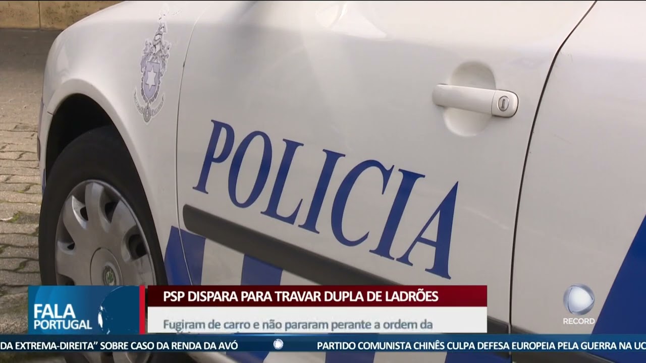 PSP dispara para travar dupla de ladrões