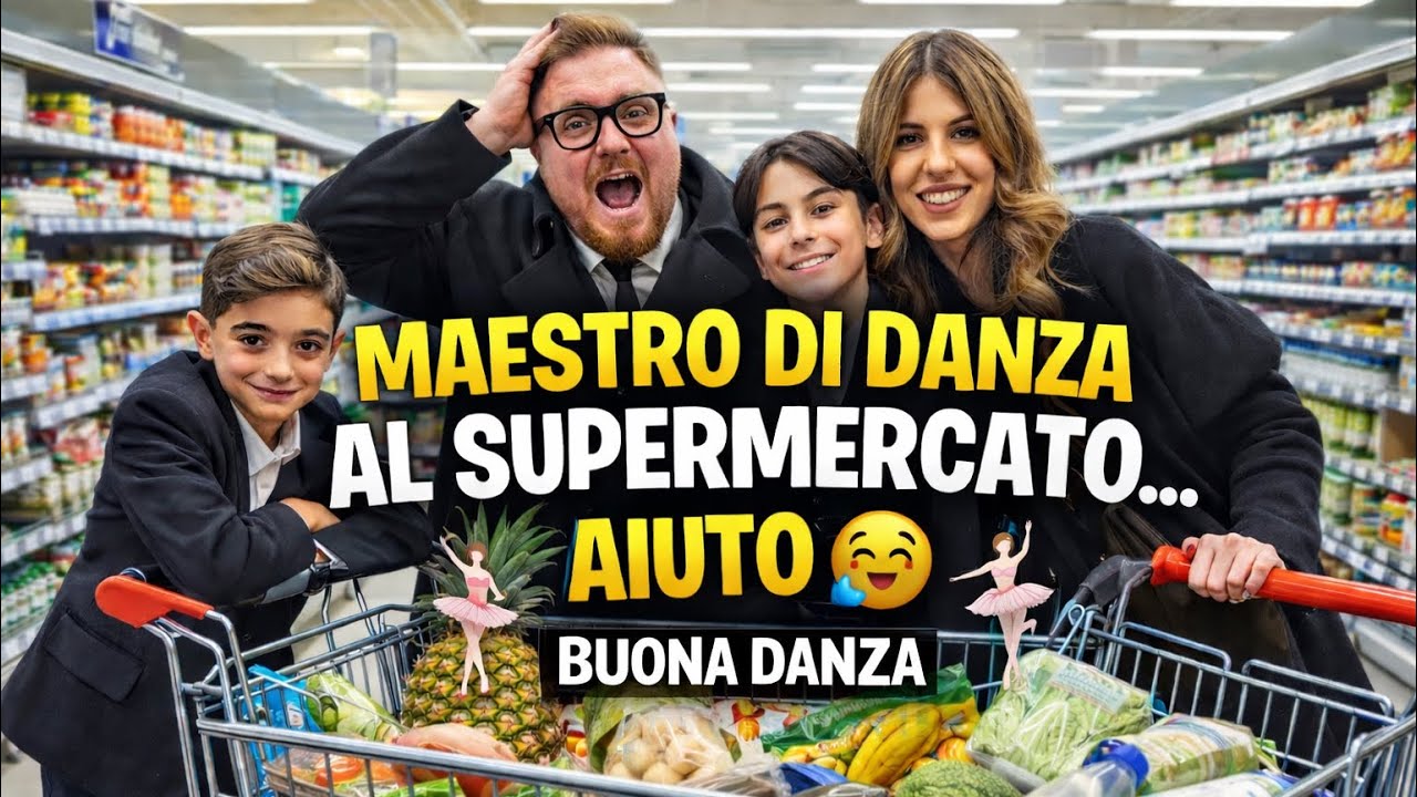 Maestro di danza al supermercato &hellip;.. AIUTOOOO 