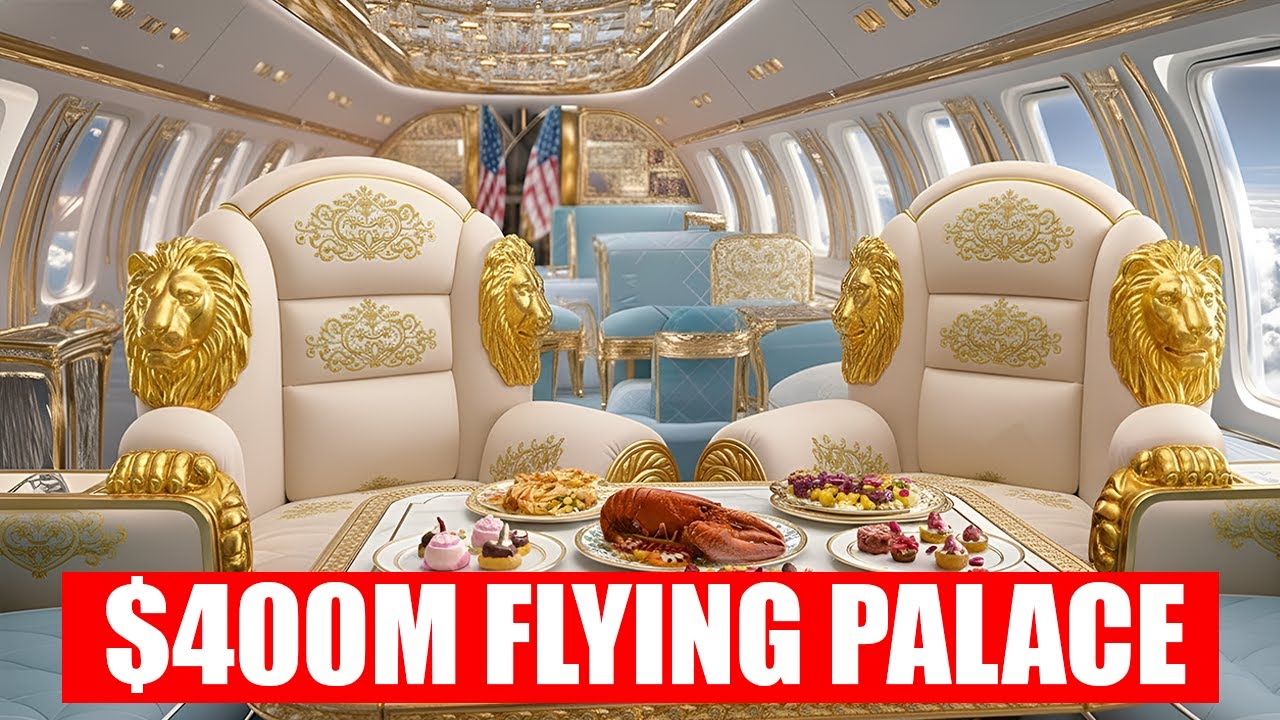 Inside the $400 Million Flying Palace Built for Royalty