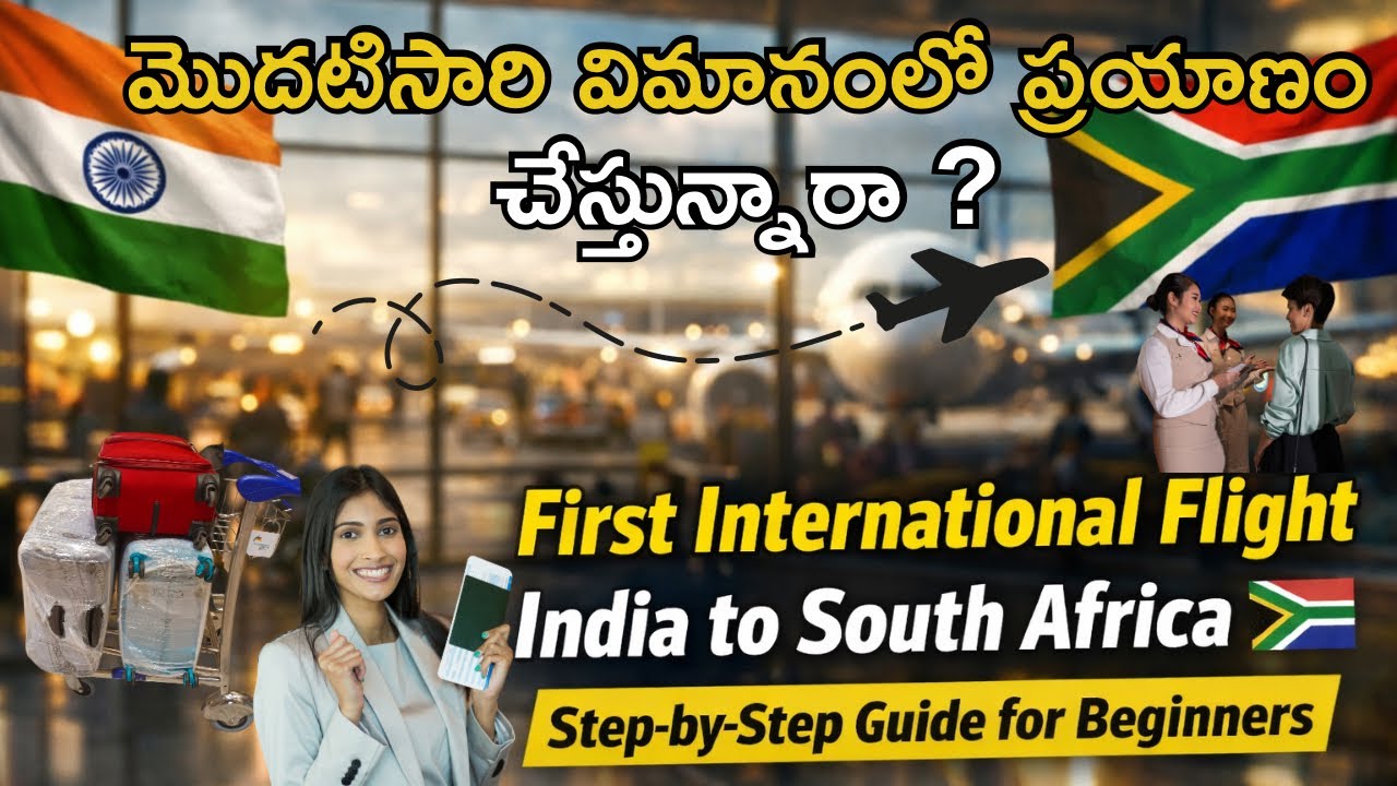 First Time Flight లో ప్రయాణం చేస్తున్నారా? Step by Step Process|| BOEING 787-9 || #telugutraveller 