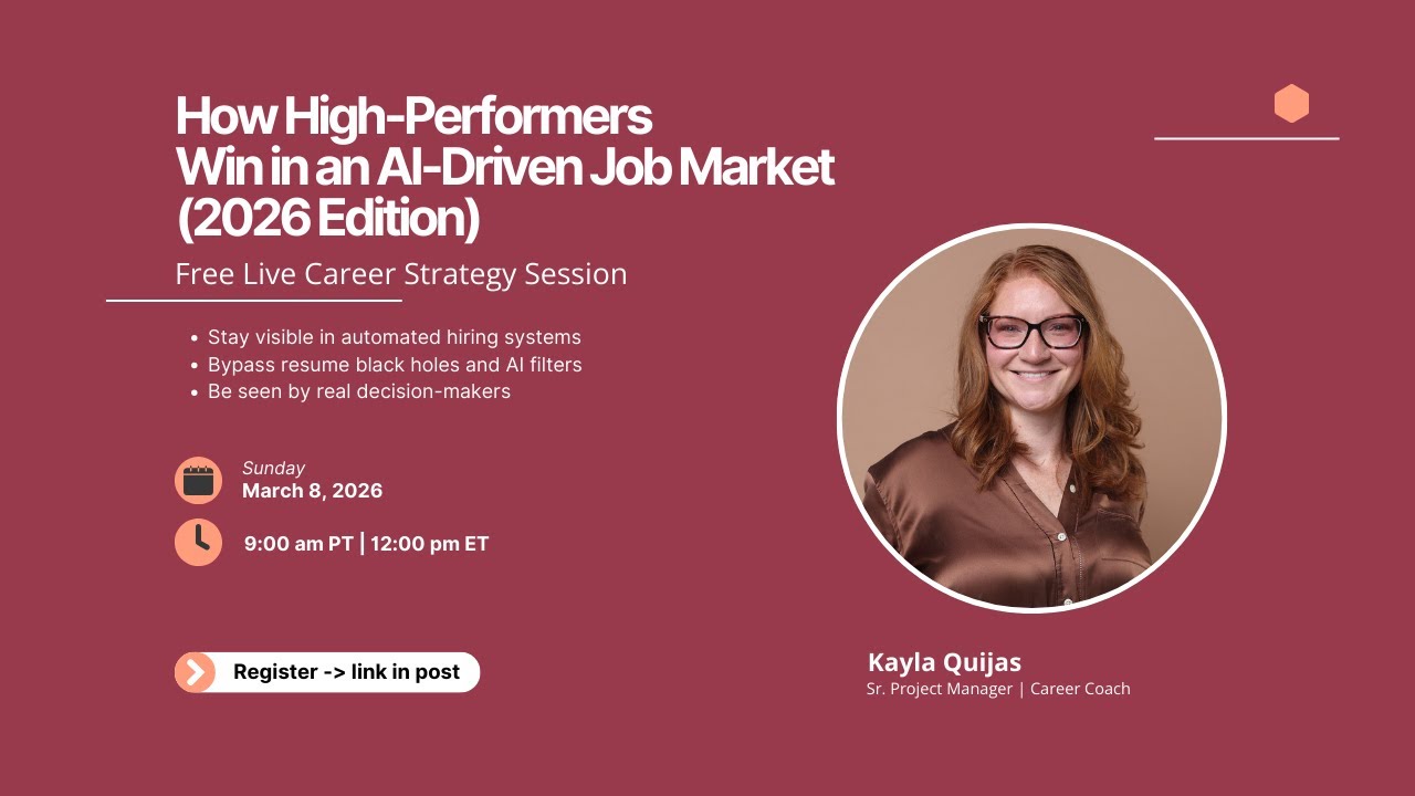 How High-Performers Win in an AI-Driven Job Market (2026 Edition)