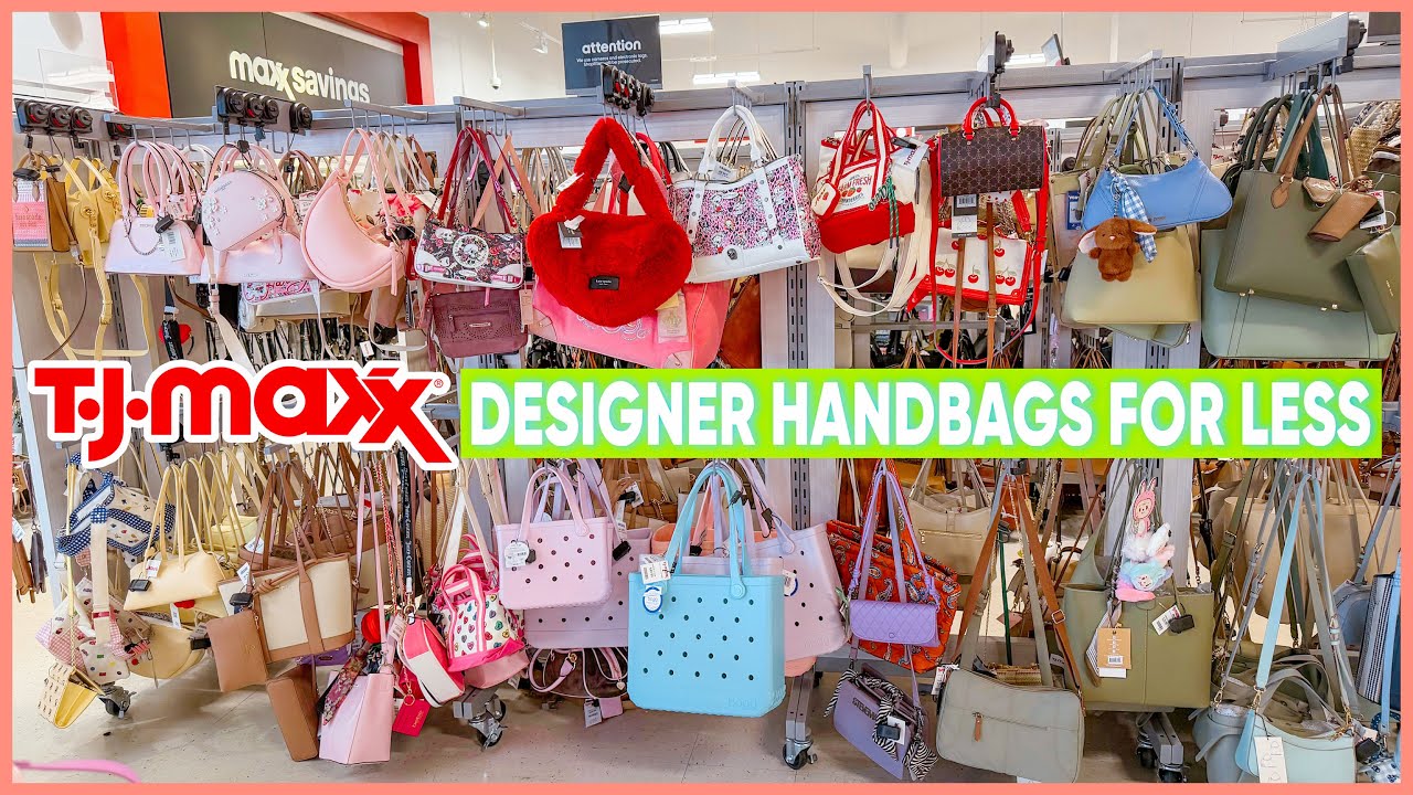 TJMAXX DESIGNER HANDBAGS FOR LESS‼️ TJMAXX PURSE | TJ MAXX SHOPPING | TJMAXX SHOP WITH ME❤️